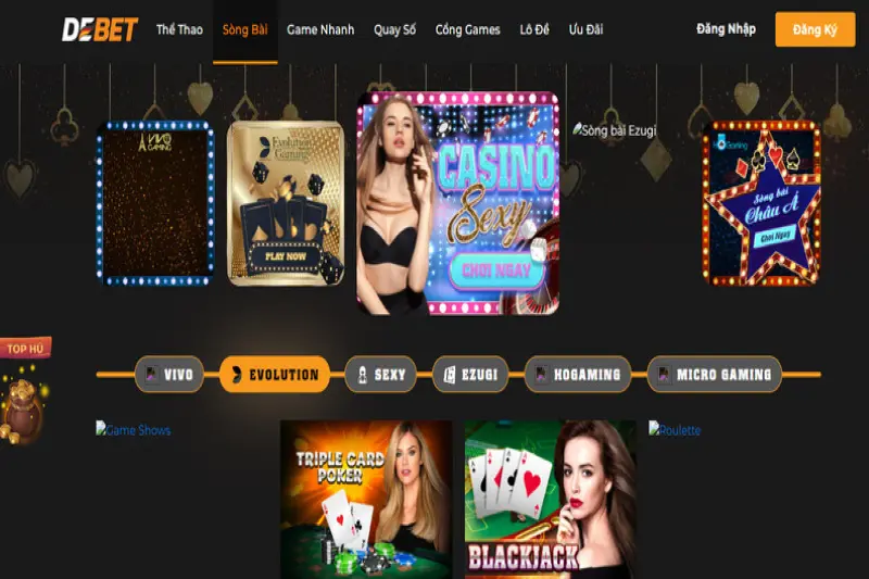 Giới thiệu về casino hấp dẫn tại De bet
